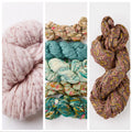 Blooming Plaid Pillow~ Knitalong Kit