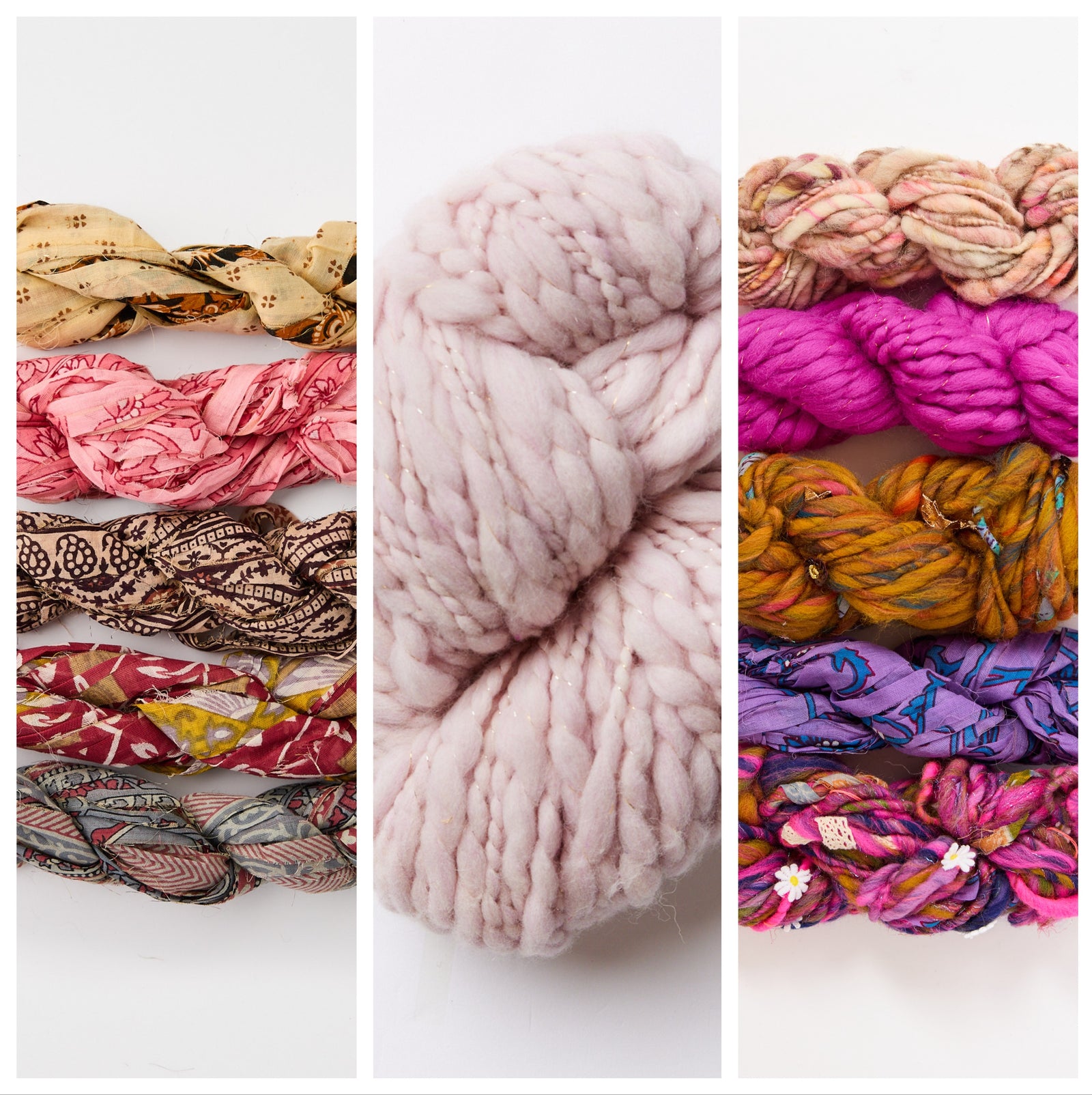 Rodeo Vest Mixed Yarn ~ Knitalong Kit