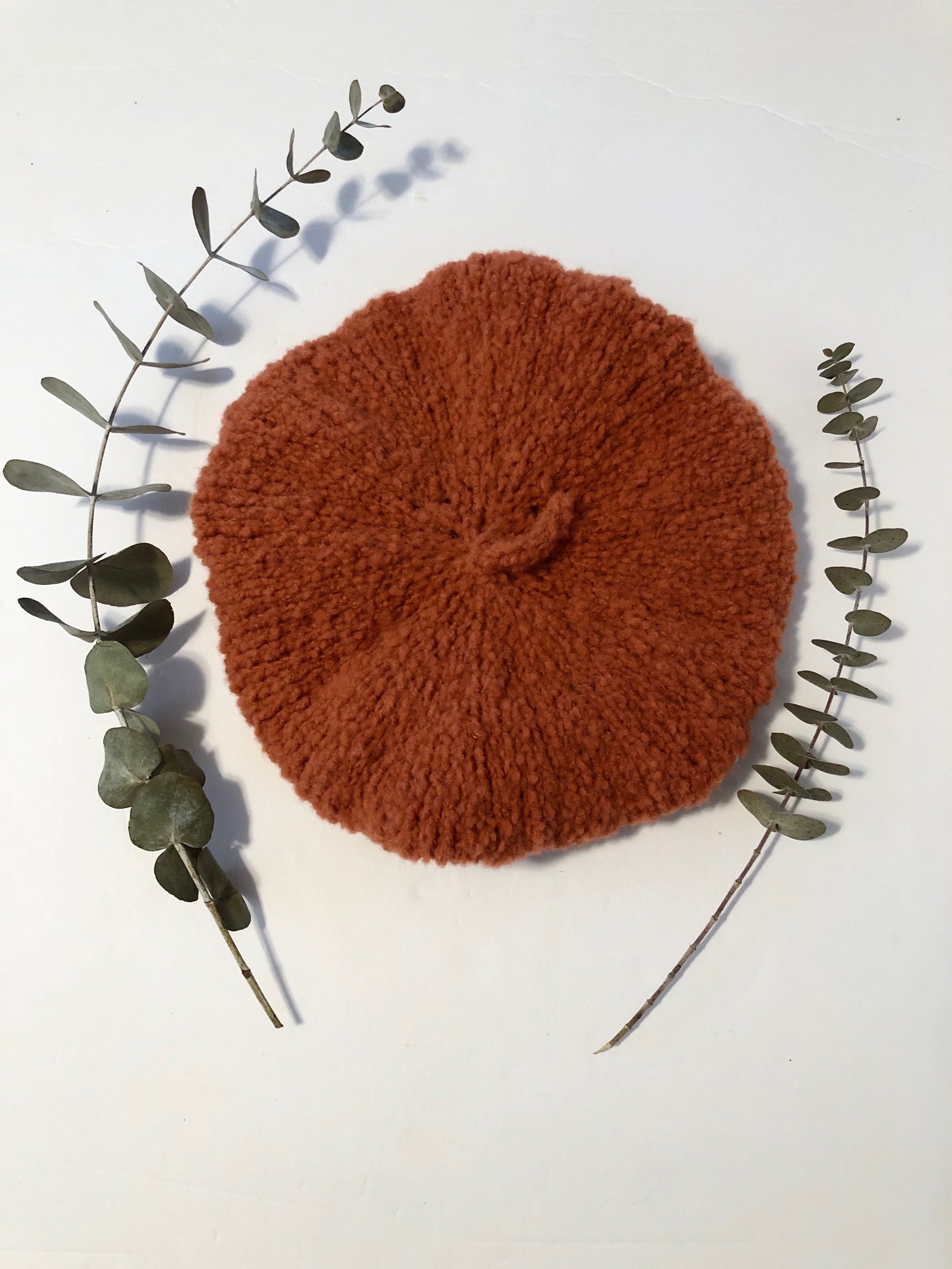 Le Slouch Cable Beret & Scarf Pattern