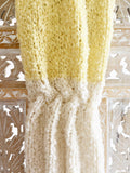 Le Slouch Scarf ~ Sunshine / Polar Bear Sample 17