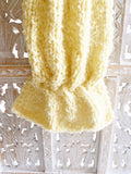 Le Slouch Scarf ~ Sunshine / Polar Bear Sample 17