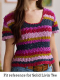 Livin Tee Solid ~ Knitalong Kit