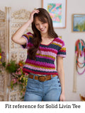 Livin Tee Solid ~ Knitalong Kit