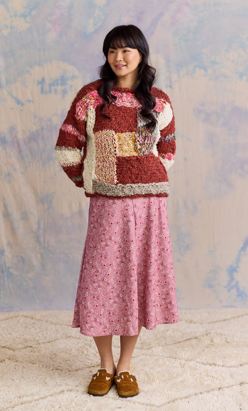 Log Cabin Sweater Pattern