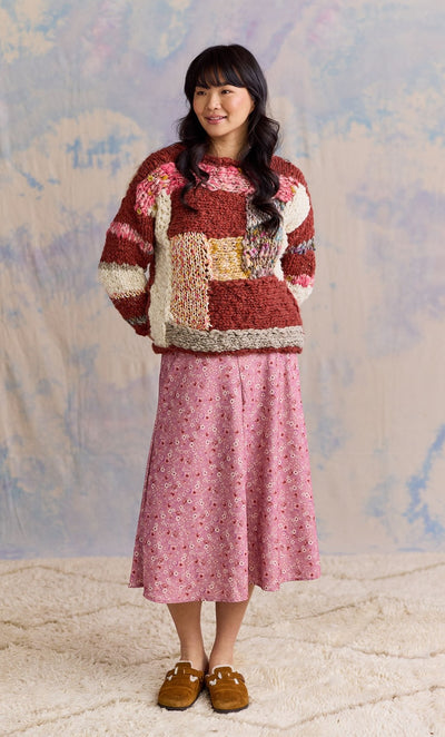 Log Cabin Sweater Pattern