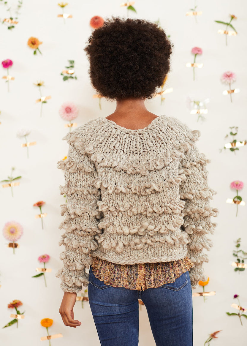 Card Knit Pattern Loop it Up Cardi Pattern – Knit Collage