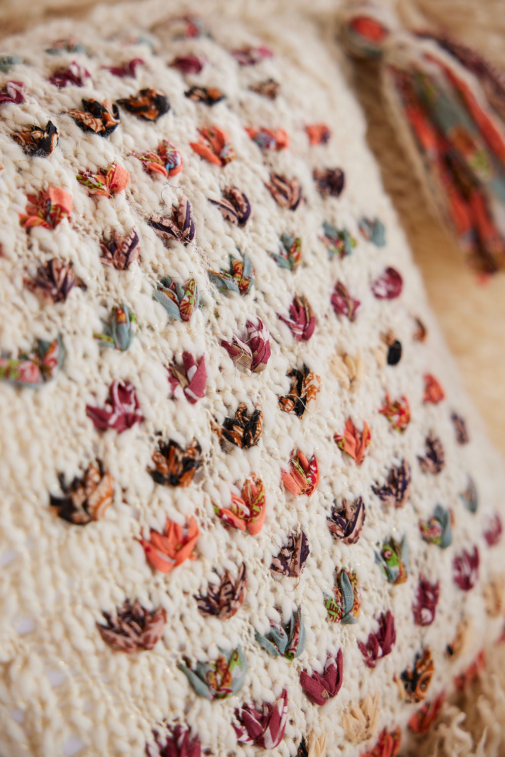 Lotus Pillow Pattern – Knit Collage