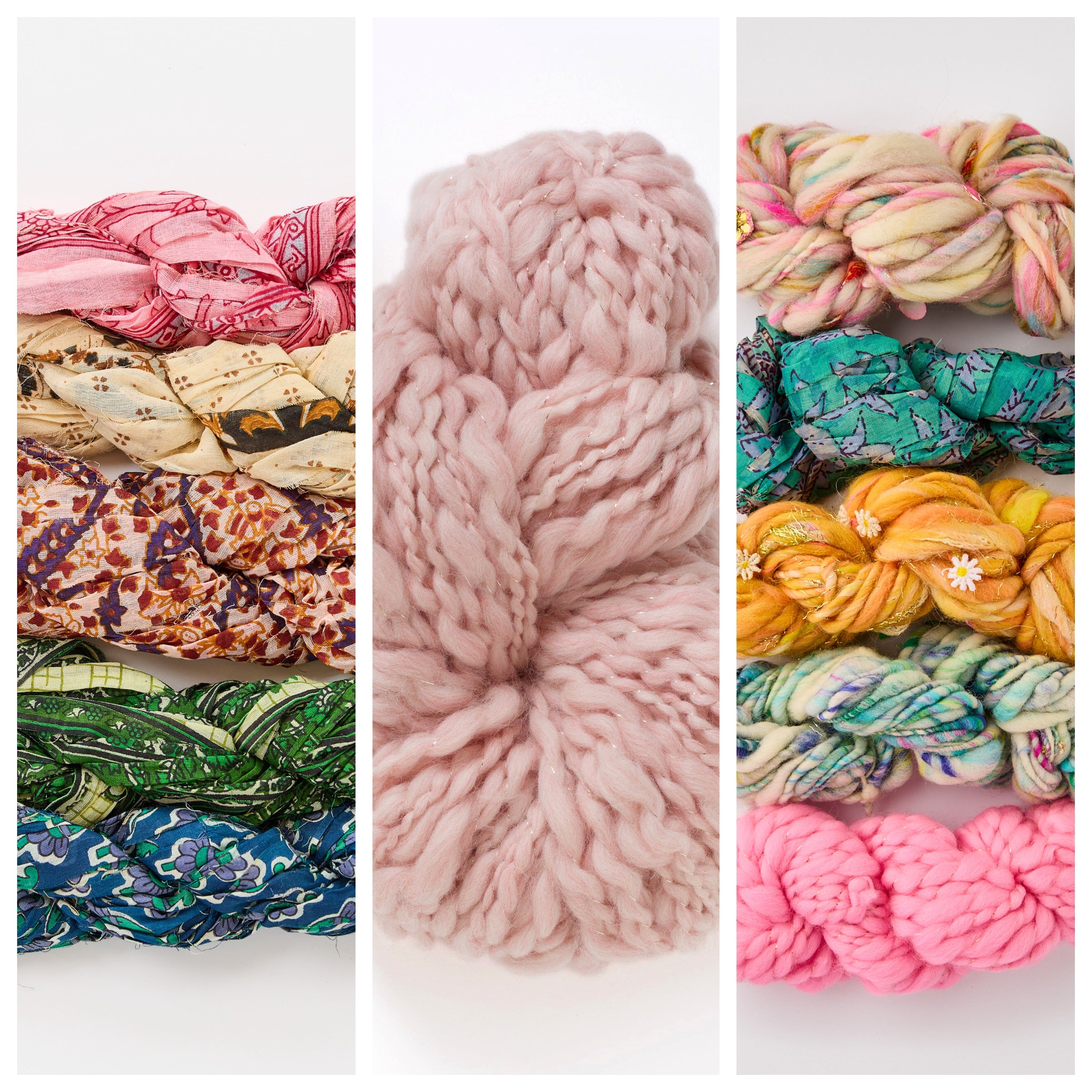 Rodeo Vest Mixed Yarn Kit – Knit Collage