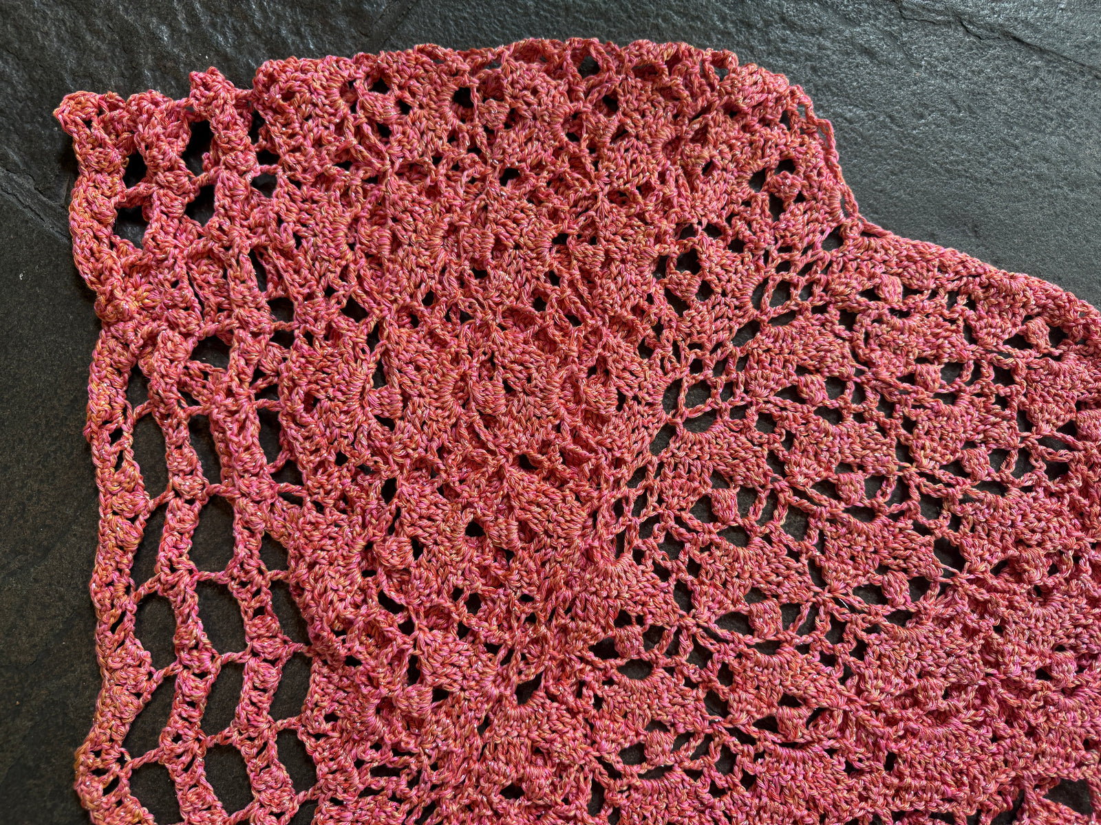 Maharani Crochet Shawl ~ Maharani Silk Sample 79