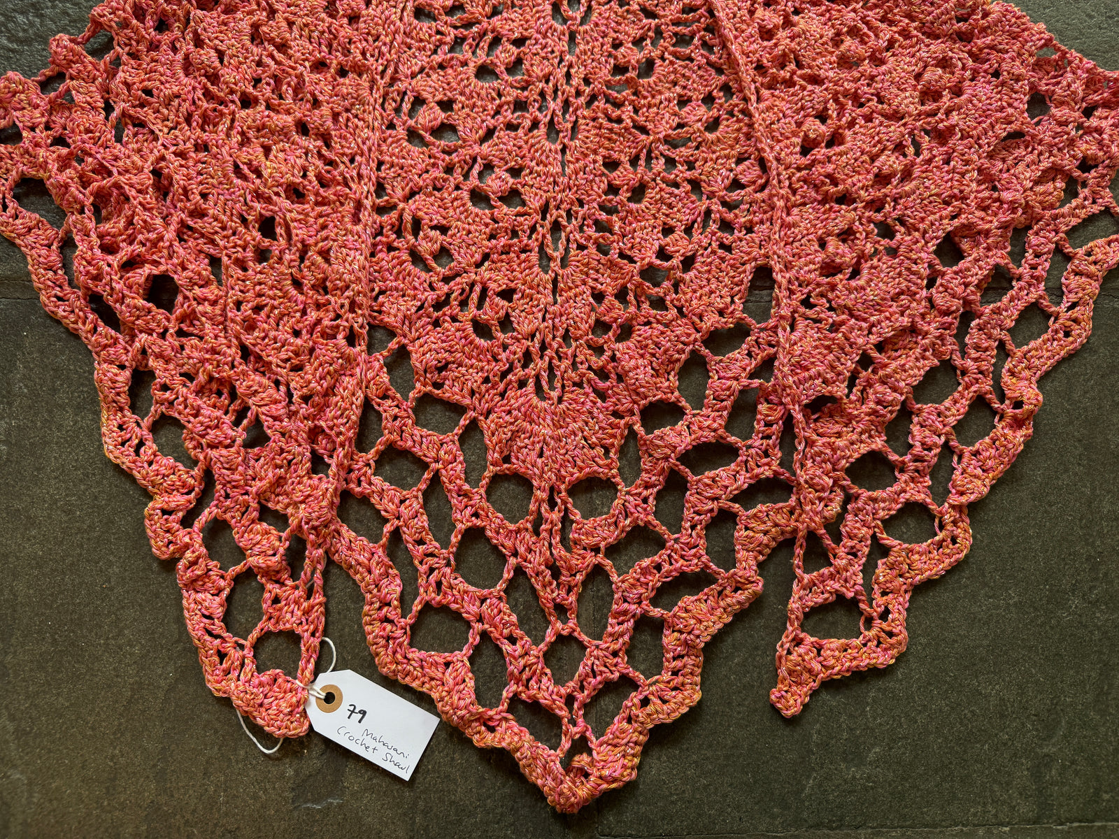 Maharani Crochet Shawl ~ Maharani Silk Sample 79