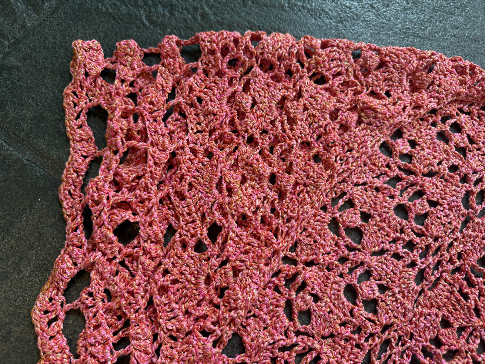 Maharani Crochet Shawl ~ Maharani Silk Sample 79