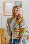 Maisie Cardi ~ Fog Heather / Lotus Petal Sample 27