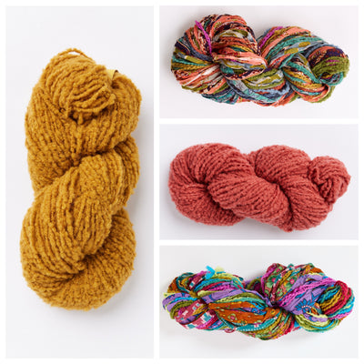 Stained Glass Crochet Shawl Kit