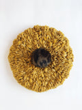 Merci Beaucuop Beret with Leopard Pom Pom 