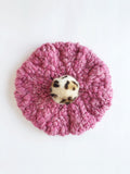 Merci Beaucuop Beret with Leopard Light Pom Pom 
