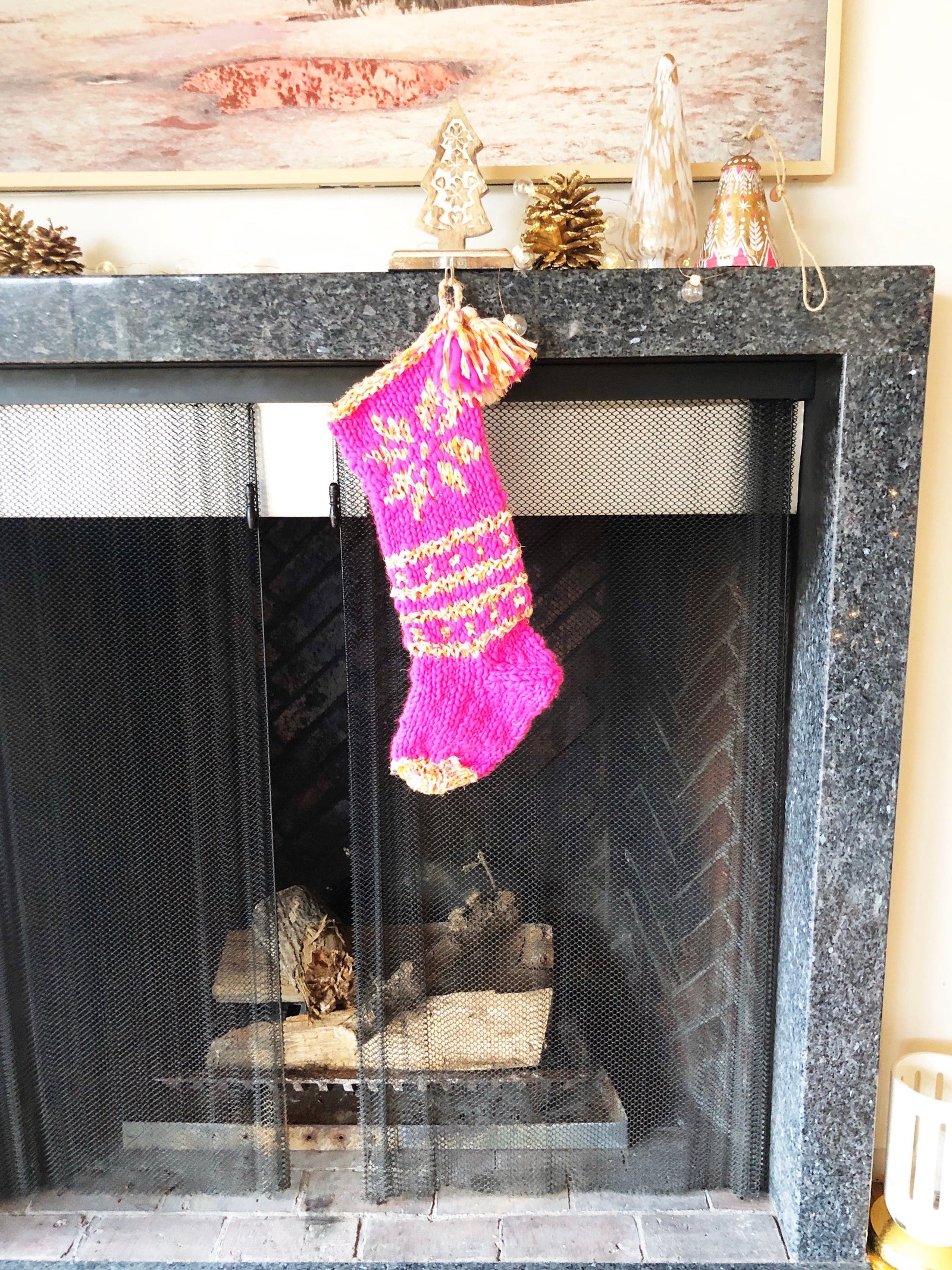 Merry and Bright Stocking Pattern