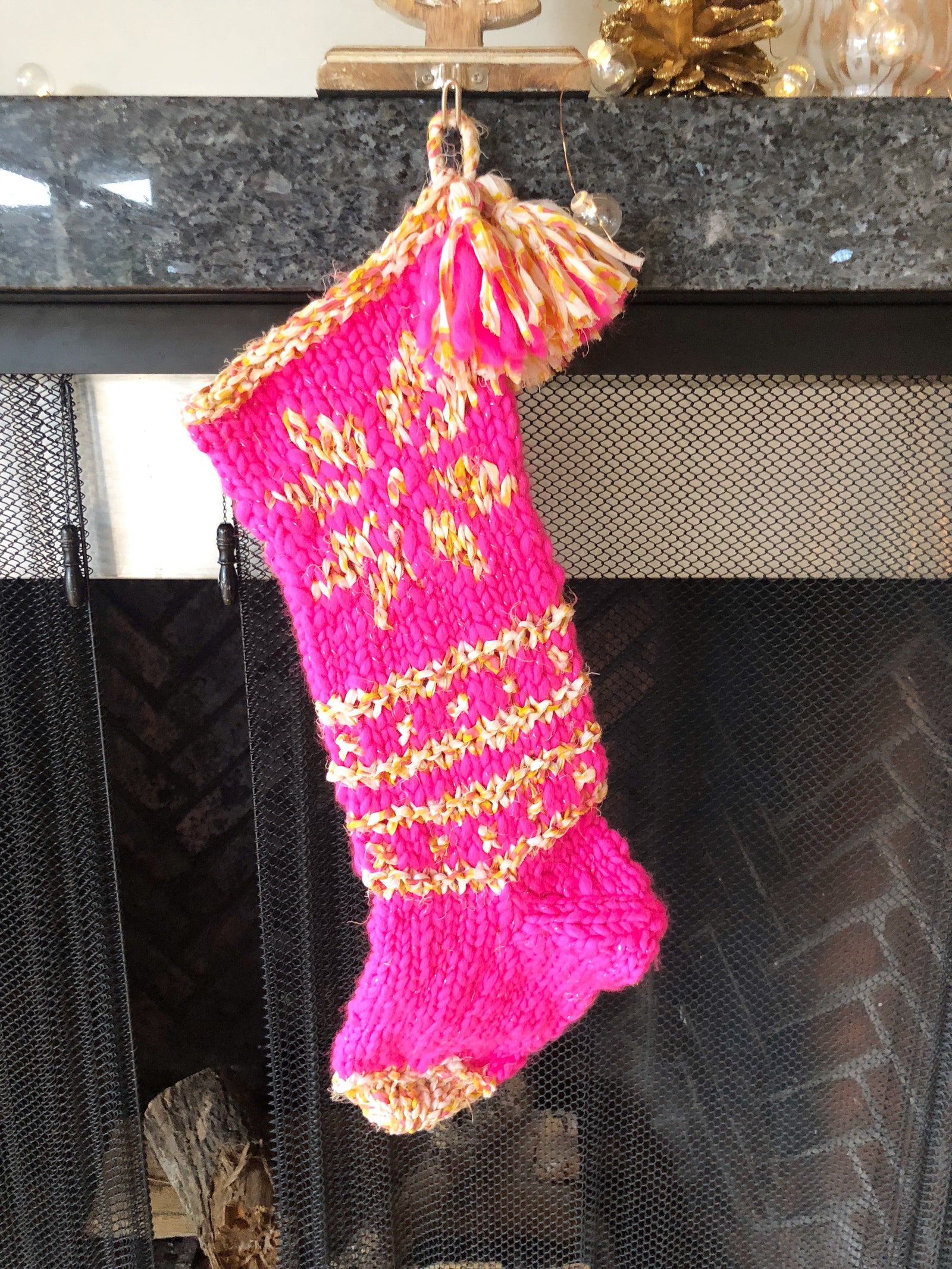 Merry and Bright Stocking Pattern