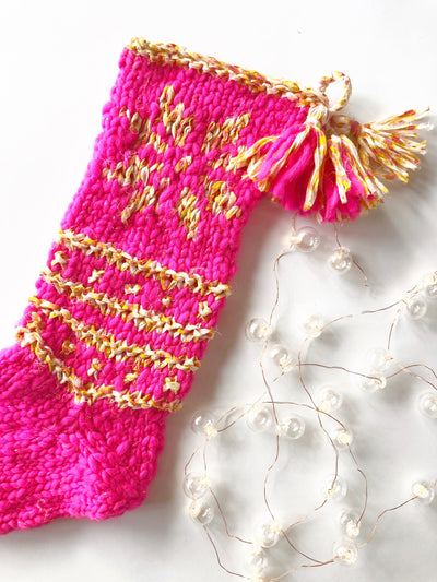 Merry and Bright Stocking Pattern