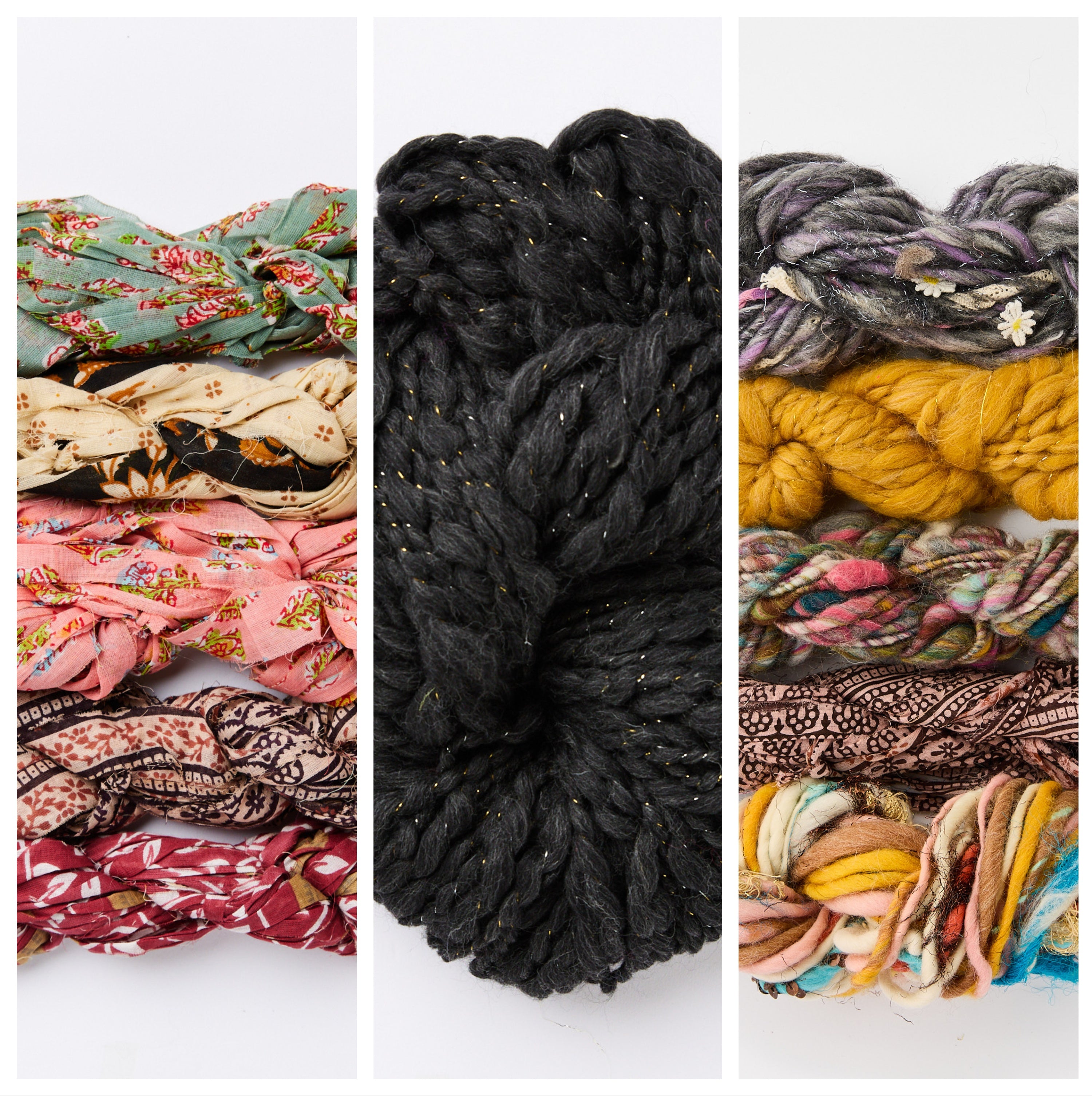 Rodeo Vest Mixed Yarn Kit – Knit Collage