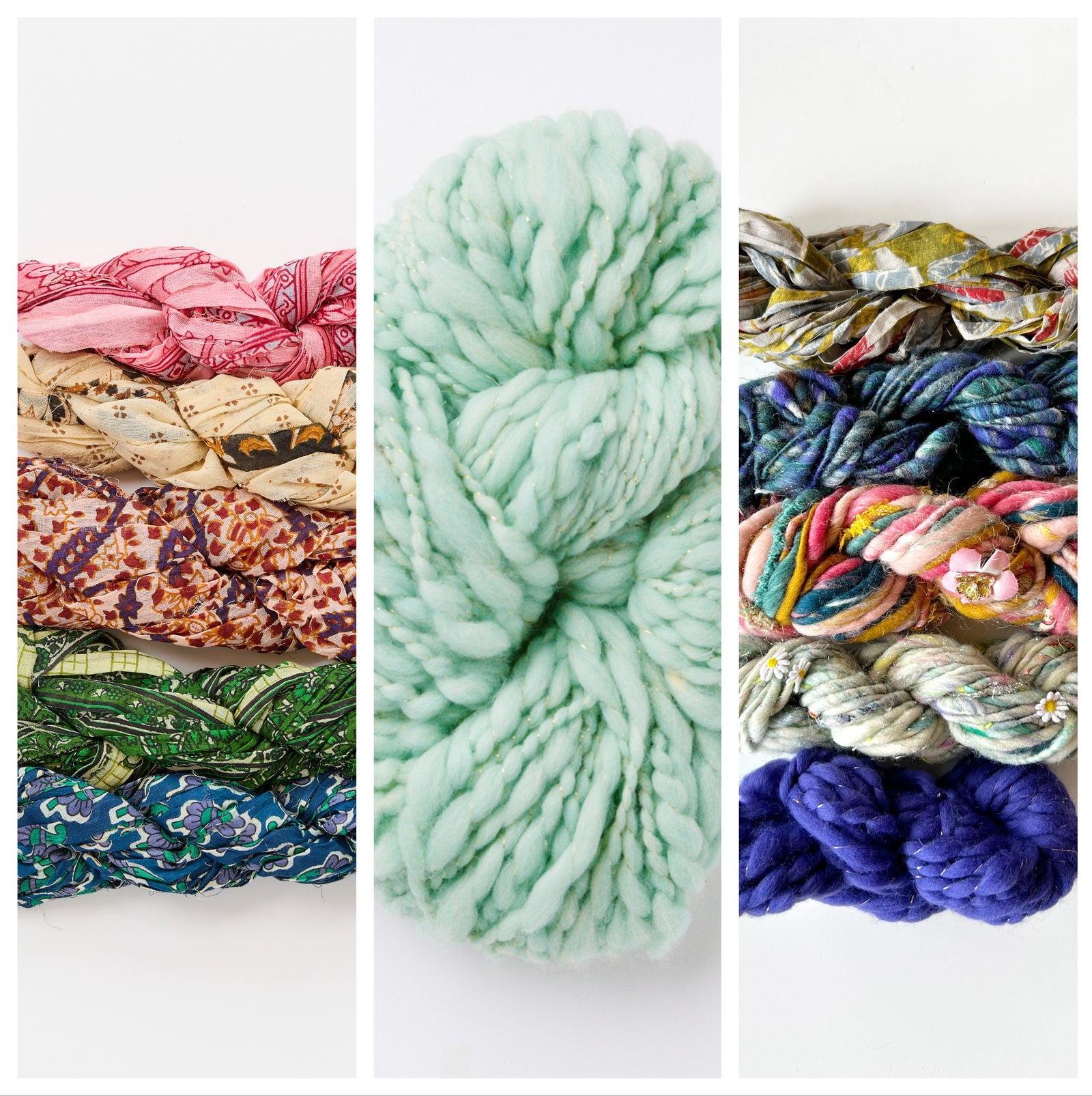 Rodeo Vest Mixed Yarn ~ Knitalong Kit