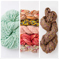 Blooming Plaid Pillow~ Knitalong Kit