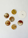 Handspun Hope Cow Horn Buttons