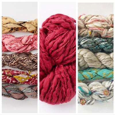 Rodeo Vest Mixed Yarn ~ Knitalong Kit