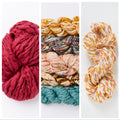 Blooming Plaid Pillow~ Knitalong Kit