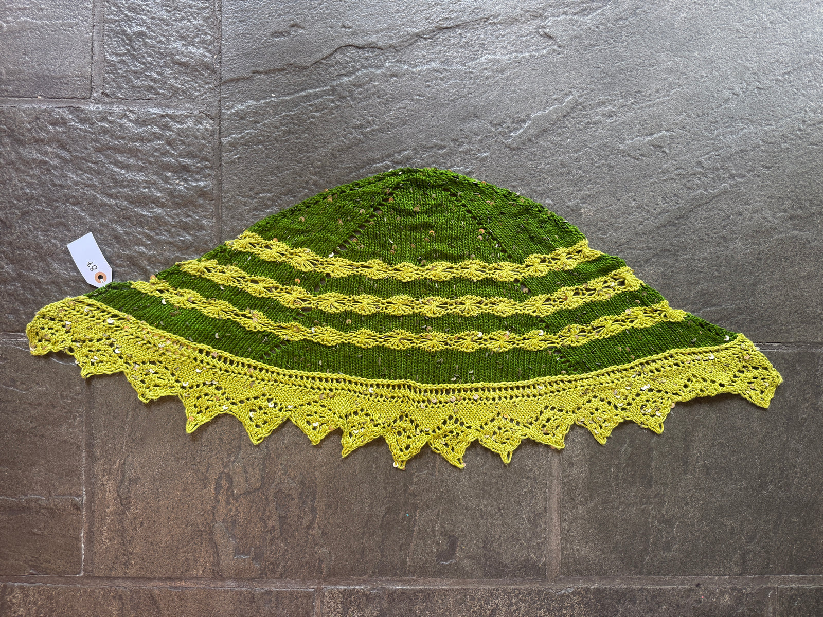 National Gallery Shawl ~ Stargazer Silk Sample 87