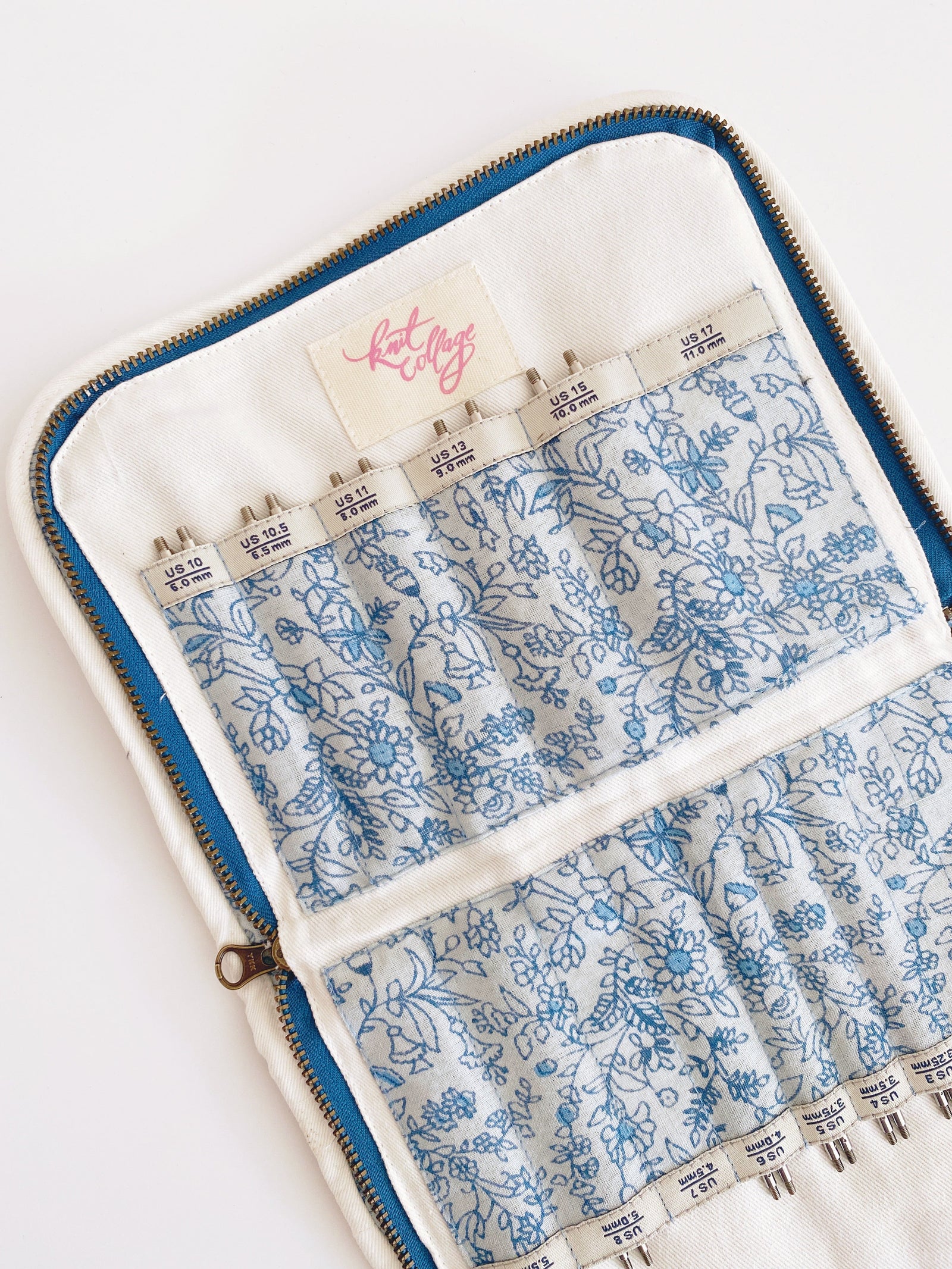Knit Collage Interchangeable Needle Case
