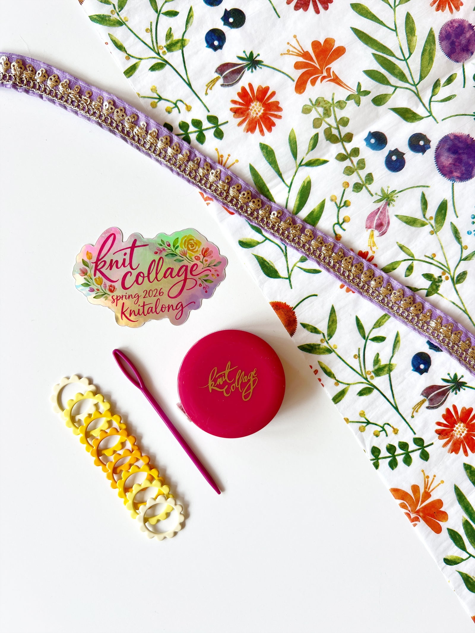 Rodeo Vest Mixed Yarn ~ Knitalong Kit