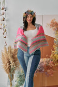Front view of the shawl