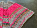 Numerology Shawl ~ Go With the Flow / Salt Water Taffy Sample 55