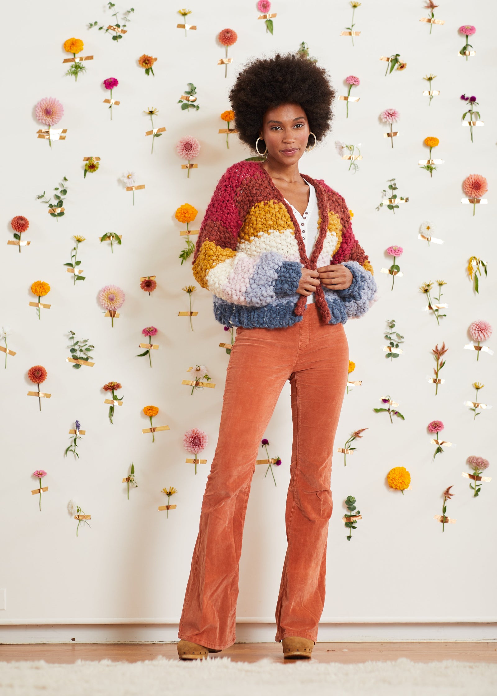 Over The Rainbow Cardi Pattern