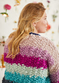 Knit Collage Over the Rainbow Cardi Pattern