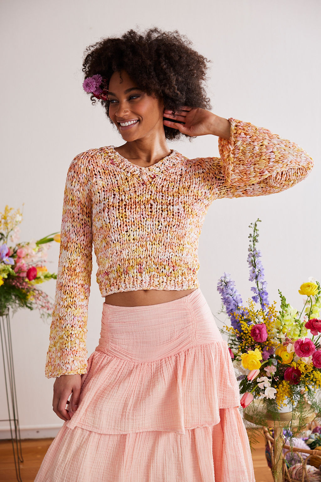 Over the Top V-Neck Sweater Pattern – Knit Collage
