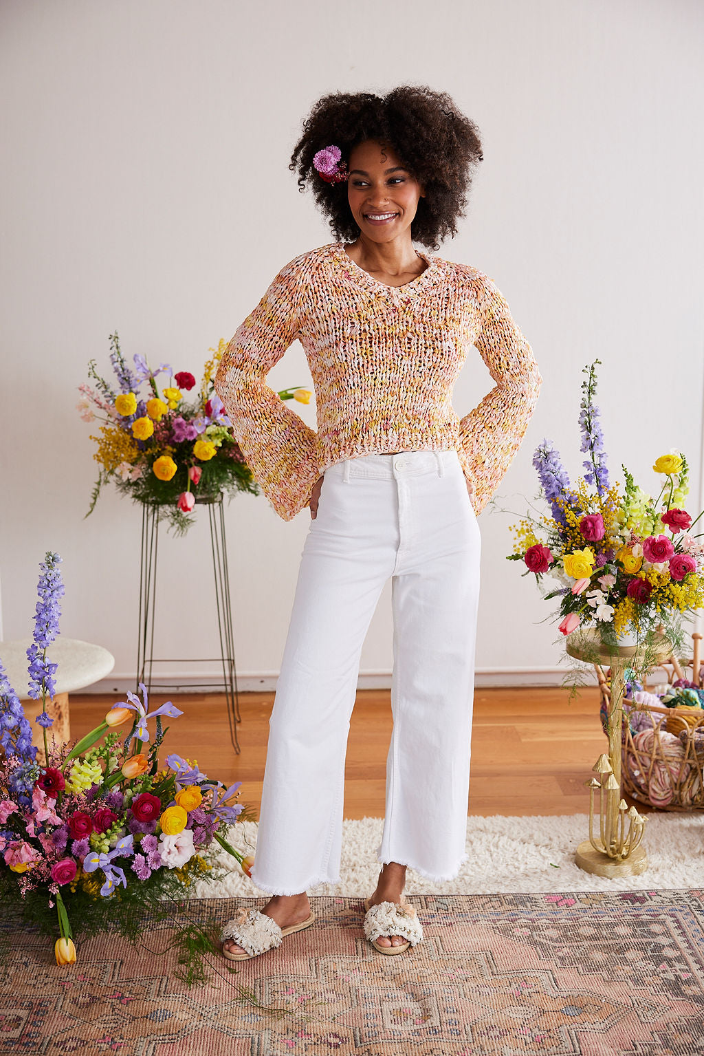 Over the Top V-Neck Sweater Pattern – Knit Collage