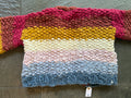 SOLD Over the Rainbow Cardi ~ Multi Spun Cloud Sample 89