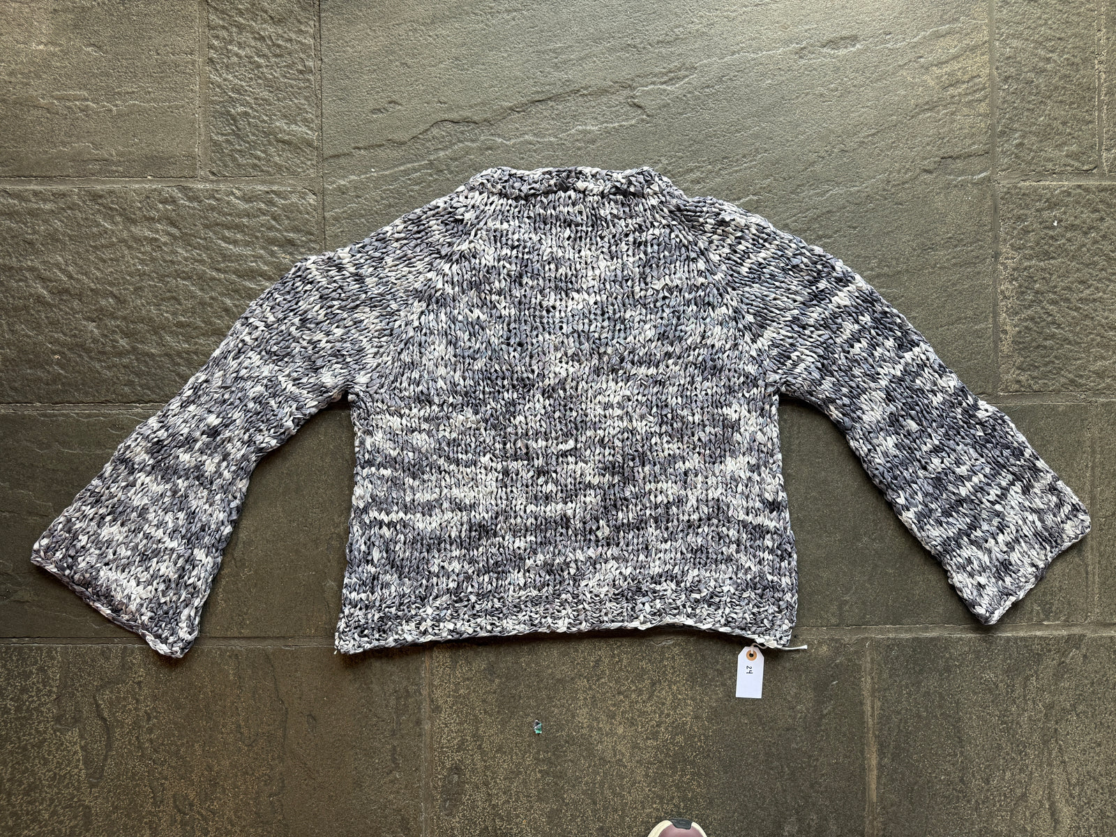 Over the Top V Neck Sweater ~ Moondust Sample 24