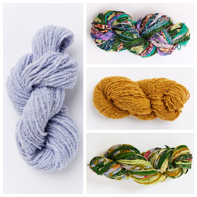 Stained Glass Crochet Shawl Kit