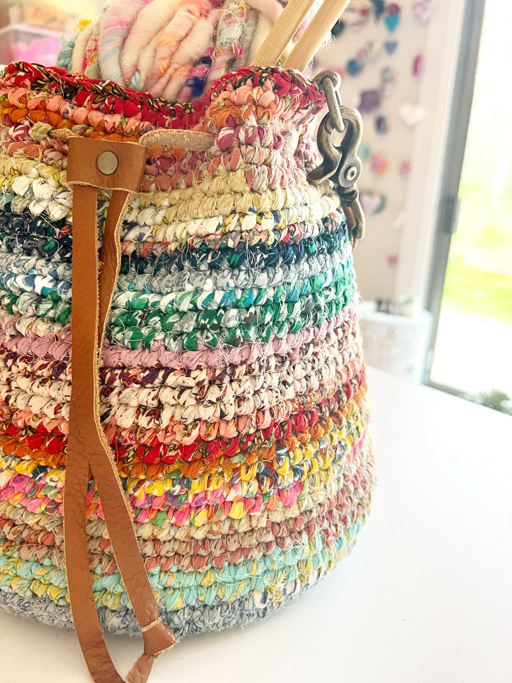 Colorful boho bag, handmade embellished bag, unique gift for her