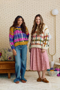 Plaid Happy Sweater ~ Knitalong Pattern