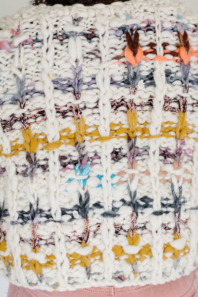 Plaid Party Cardi Fall 2020 KAL Kit Vanilla/Mustard Combo