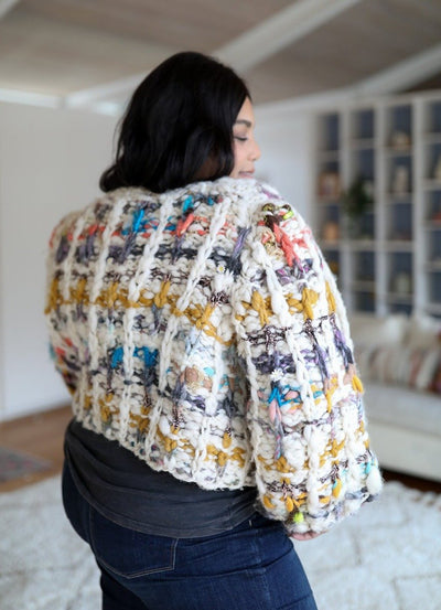 Plaid Party Cardi Kit