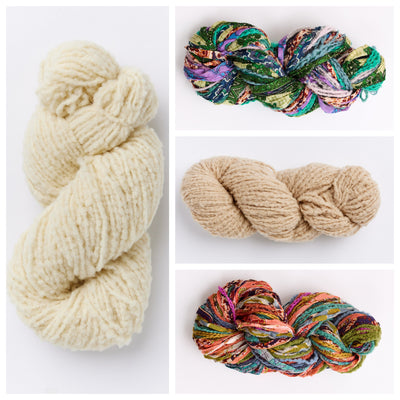 Stained Glass Crochet Shawl Kit