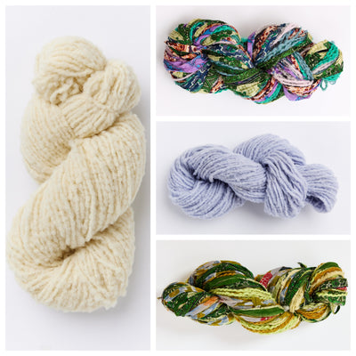 Stained Glass Crochet Shawl Kit