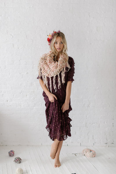 Folk Song Cowl Pattern