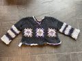 Roadtrip Sweater ~ Graphite / Fog Heather Sample 3