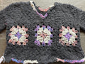 Roadtrip Sweater ~ Graphite / Fog Heather Sample 3