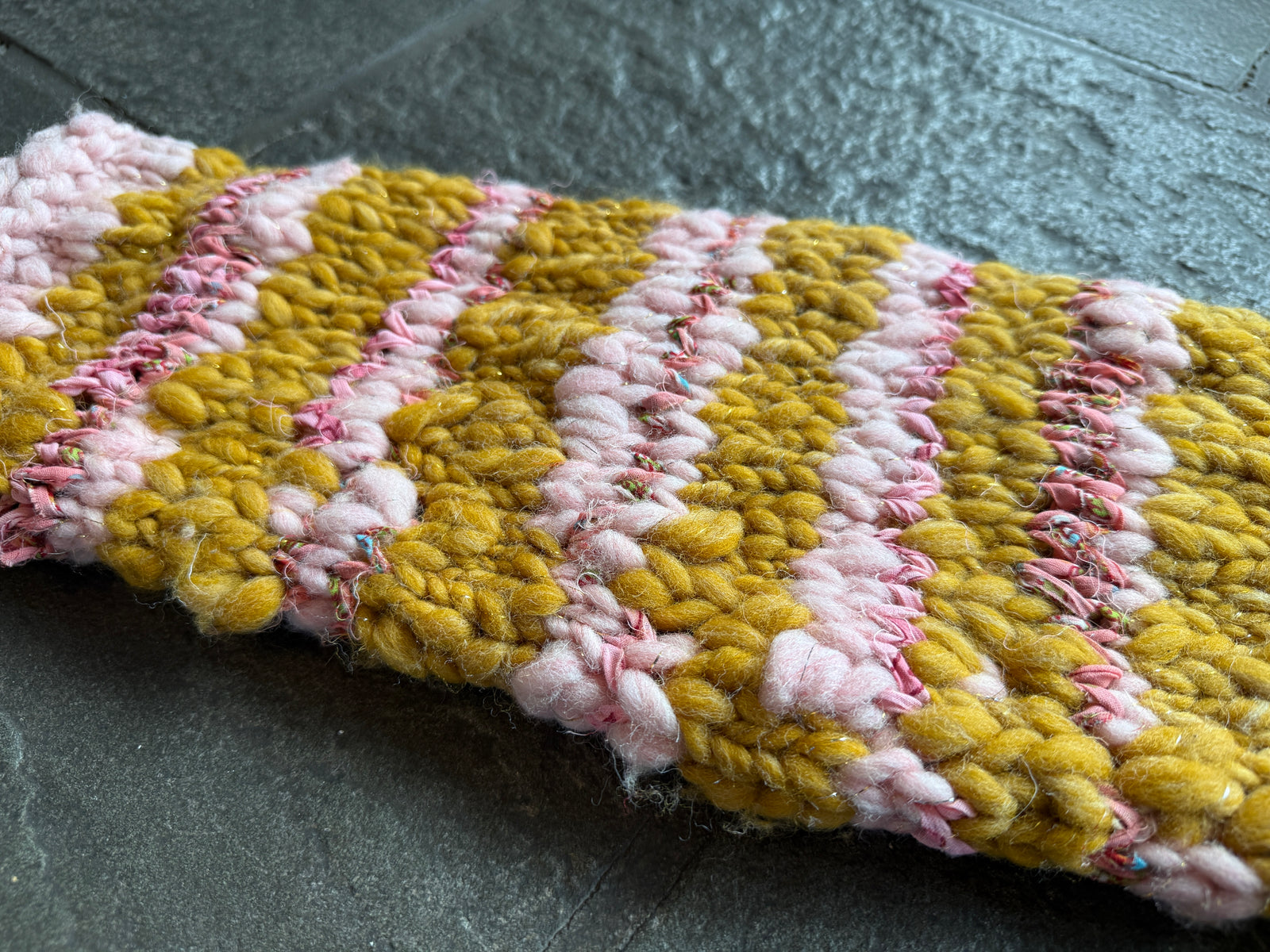 Roadtrip Sweater ~ Honeysuckle / Love Cloud Sample 1